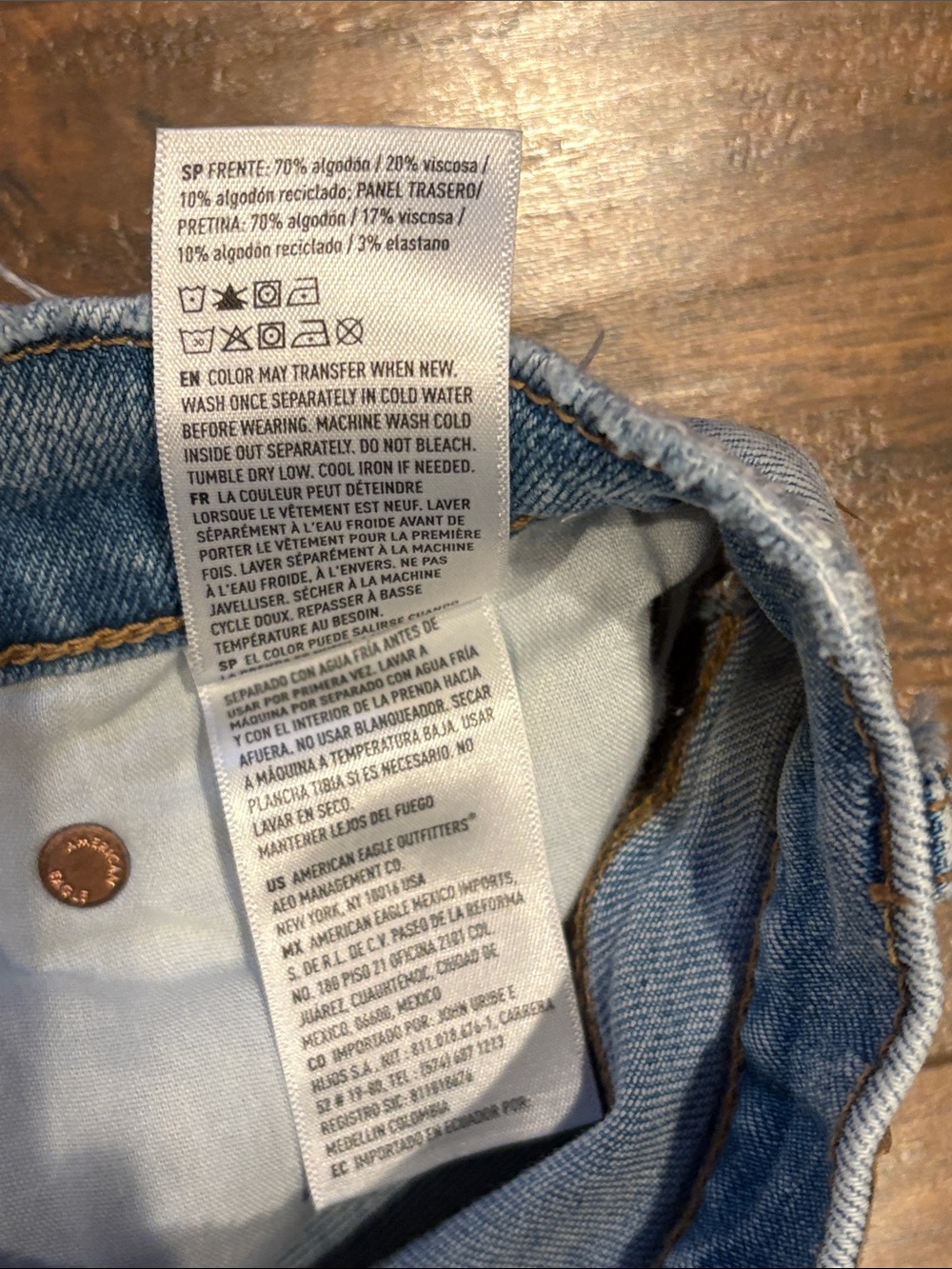 American Eagle Outfitters Relaxed Jean Shorts NWOT - Picture 6 of 10